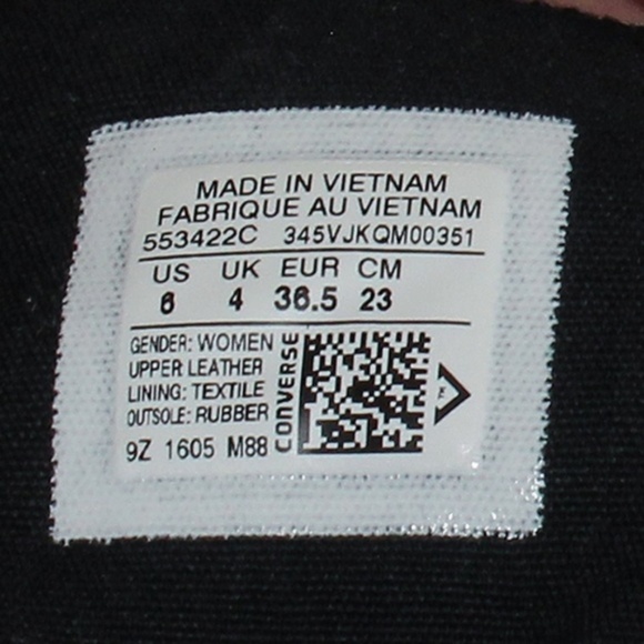 Converse ☆ All Star Women Lither   Size 6 - Picture 4 of 4